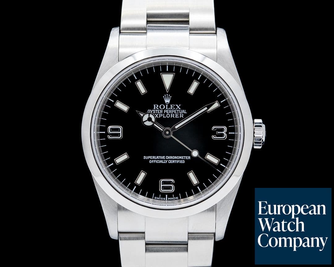 Image of Rolex 114270 Explorer SS Black Dial