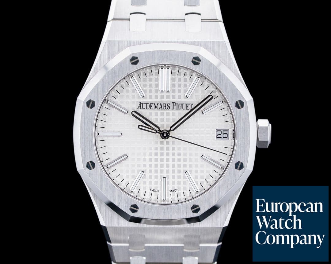Image of Audemars Piguet 15510ST Royal Oak SS Silver Dial