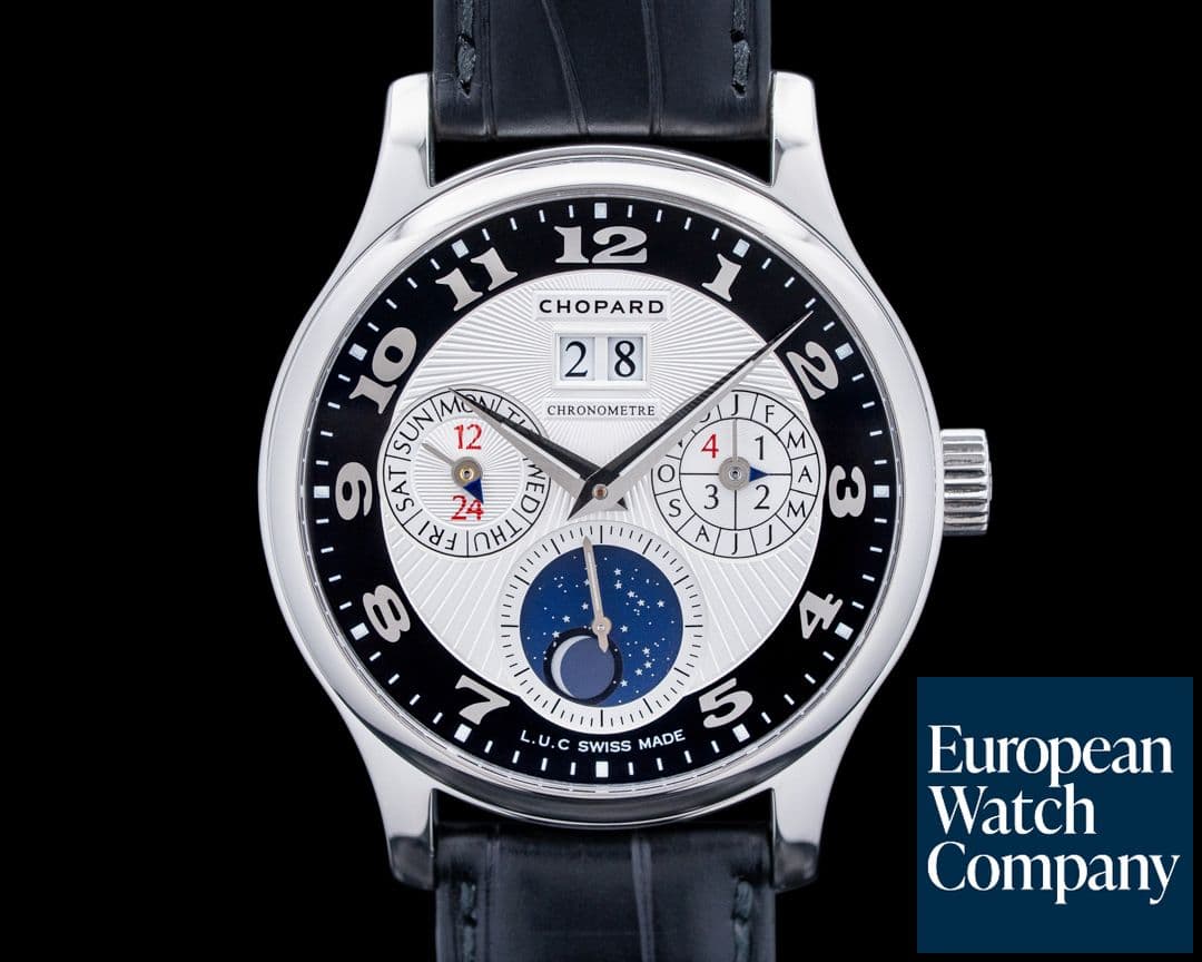 Image of Chopard 16/91894 L.U.C Lunar One Platinum Silver Dial