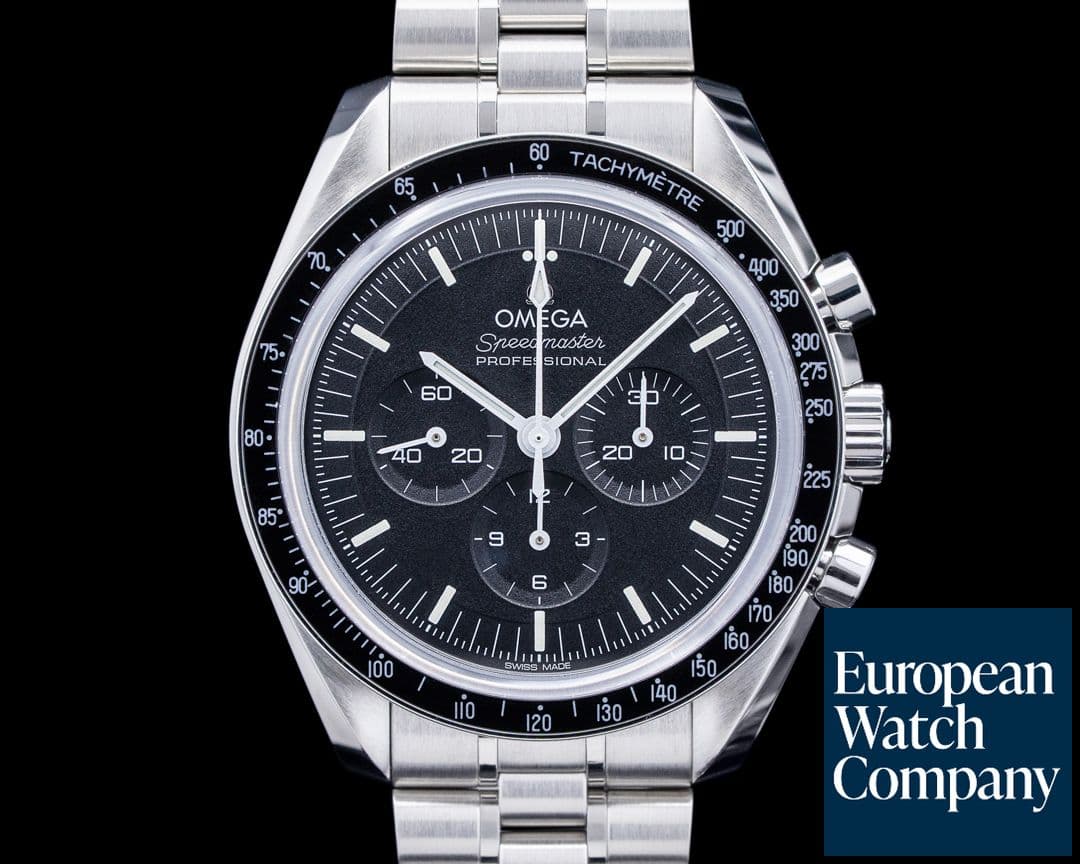 Image of Omega Speedmaster Professional Moonwatch SS Black Dial