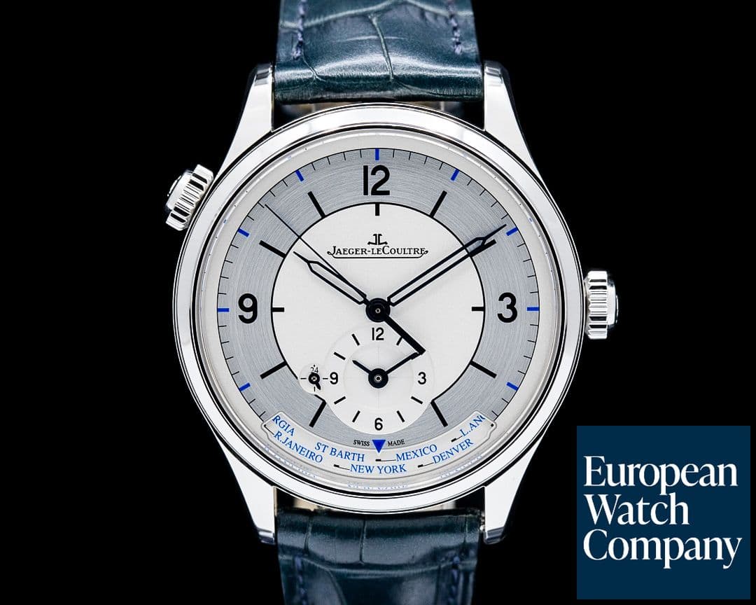 Image of Jaeger LeCoultre Q1428530 Master Geographic SS Silver Dial
