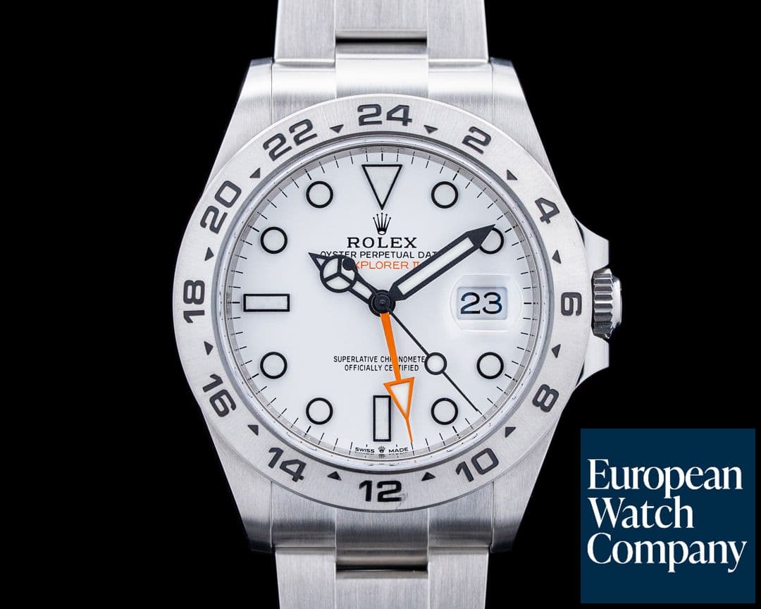 Image of Rolex 226570 Explorer II SS White Dial