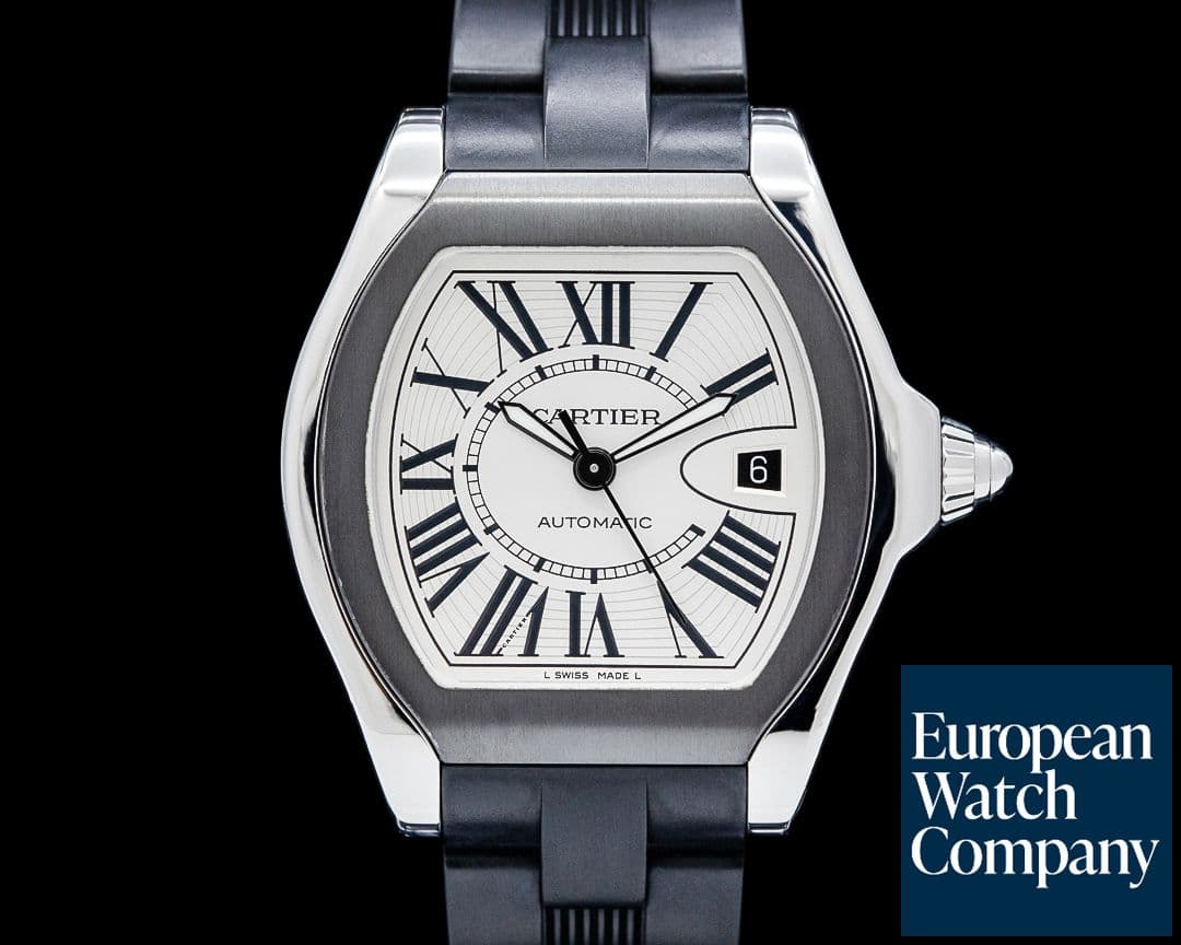 Image of Cartier W6206018 Roadster S SS Silver Dial
