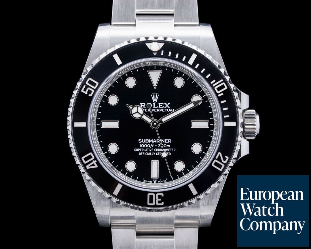 Image of Rolex 124060 Submariner No Date 41MM SS Black Dial