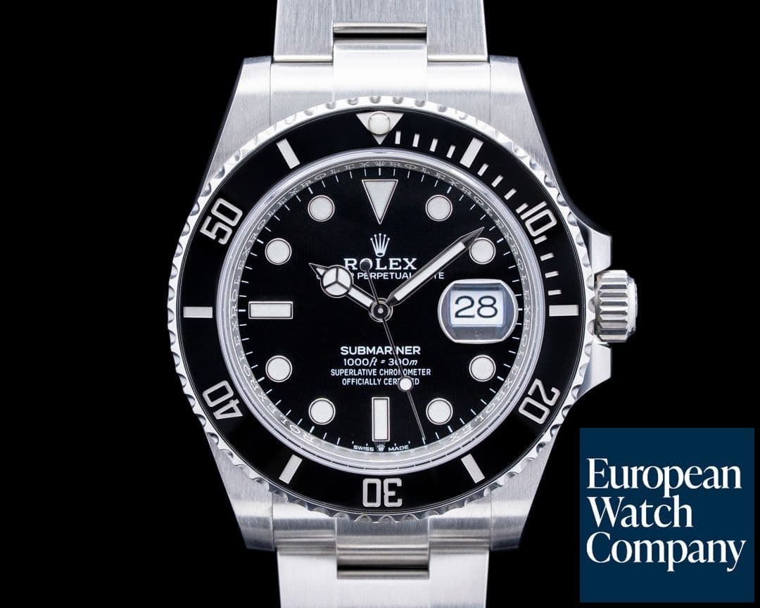 Image of Rolex 126610LN Submariner Date SS Black Dial