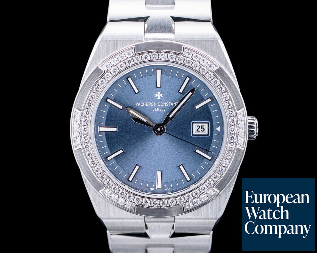 Image of Vacheron Constantin 1205V Ladies Overseas Quartz SS Blue Dial 2024