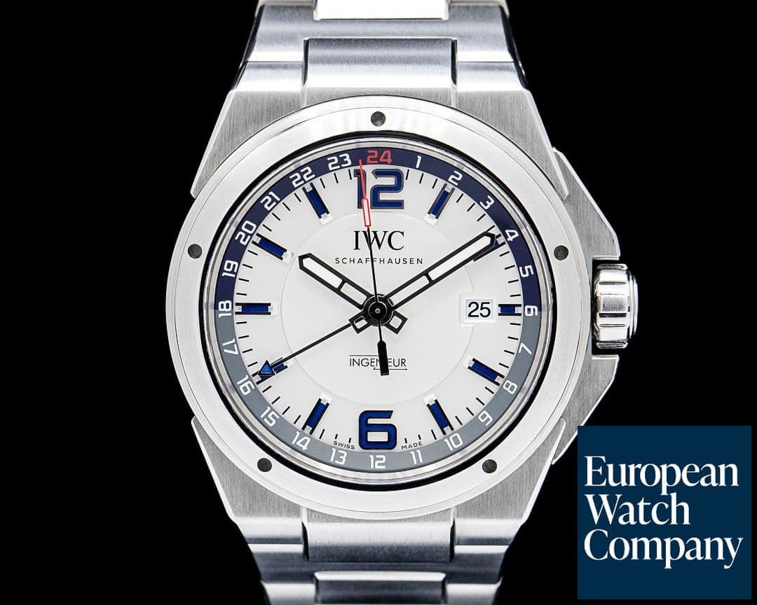 Image of IWC IW324404 Ingenieur Dual Time SS Silver Dial