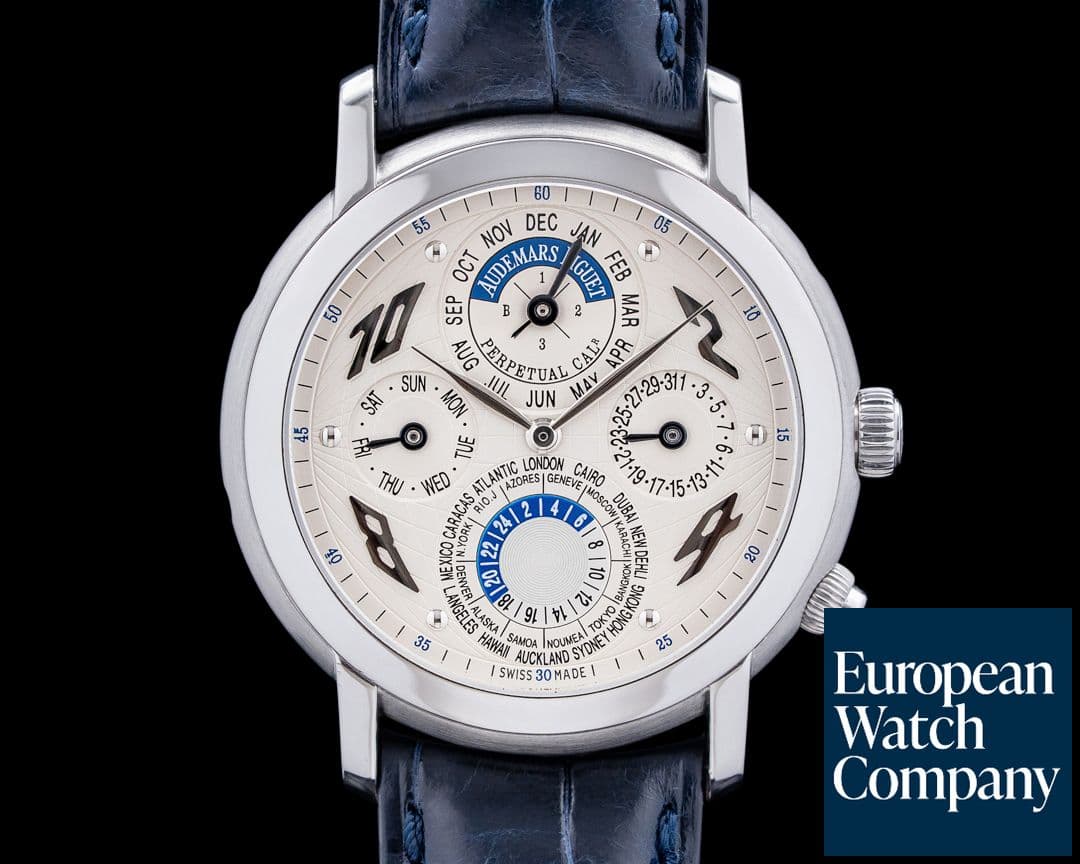Image of Audemars Piguet 25919PT Metropolis Platinum Silver Dial