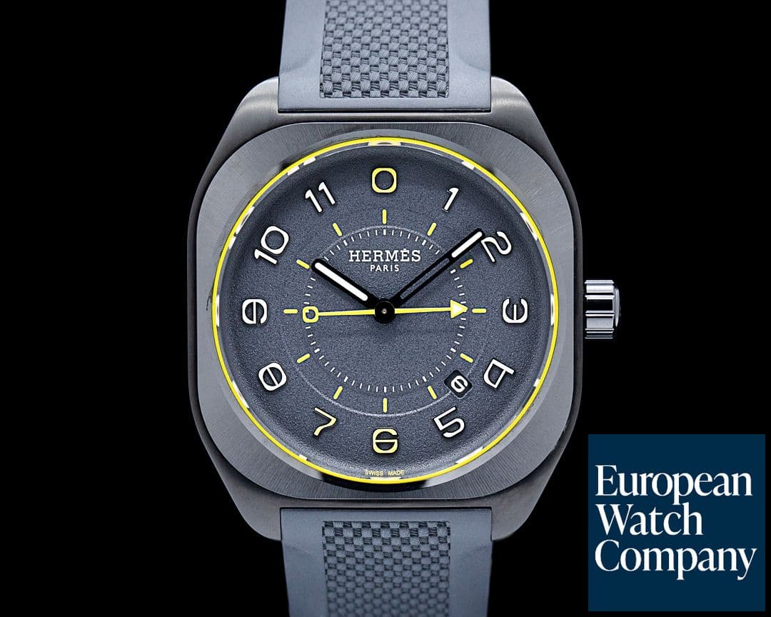 Image of Hermes SP1.741D H08 "Madison Ave Boutique" Titanium Gray Dial LIMITED