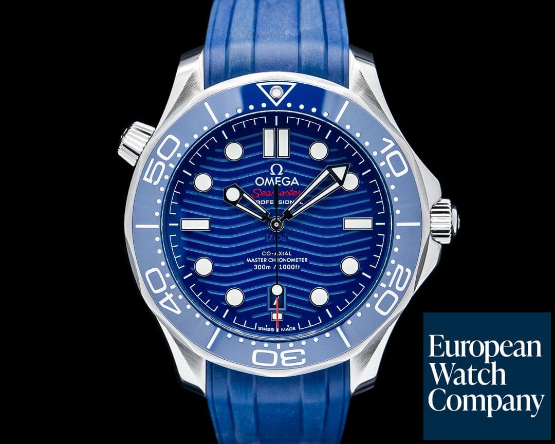 Image of Omega Seamaster Diver 300M SS Blue Dial