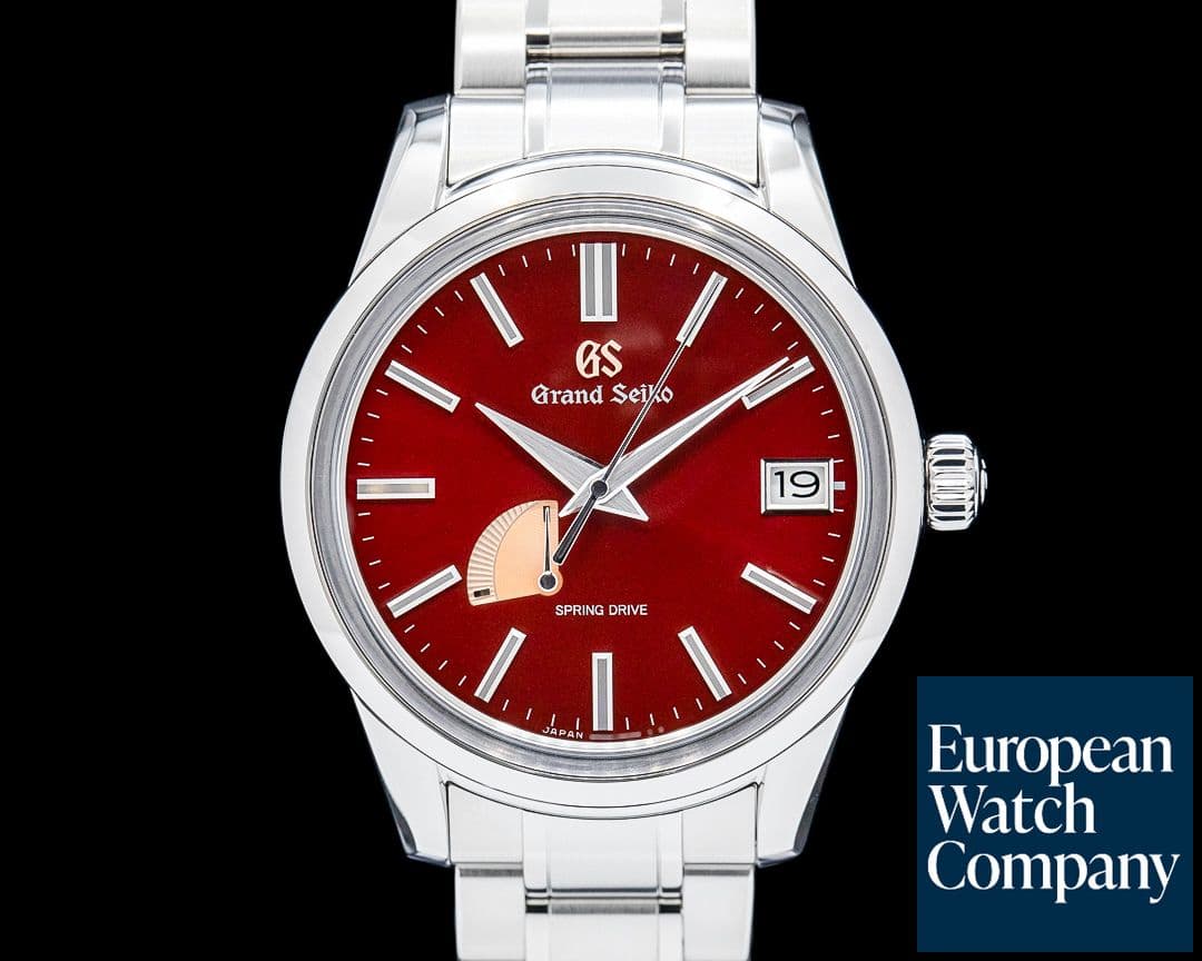 Image of Grand Seiko SBGA493 Heritage Collection "Katana" SS Red Dial LIMITED UNWORN
