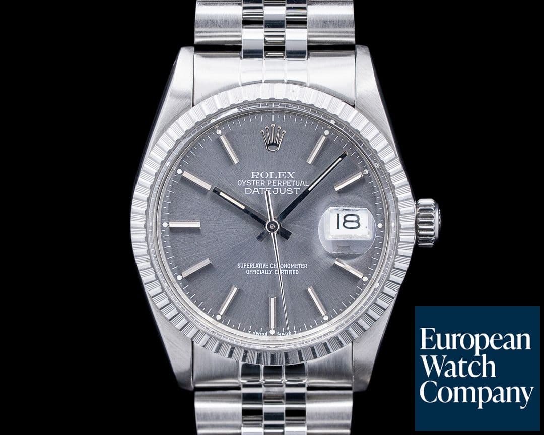 Image of Rolex 16030 Datejust 36MM SS Grey Dial C. 1982