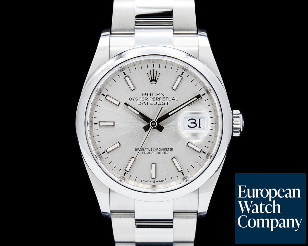 Image of Rolex 126200 Datejust 36 SS Silver Dial 2025