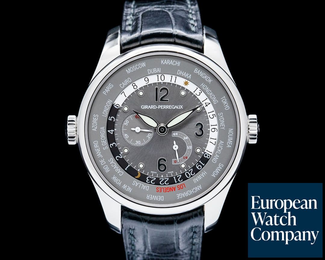 Image of Girard-Perregaux 49851 WW.TC Los Angeles Edition SS Gray Dial LIMITED