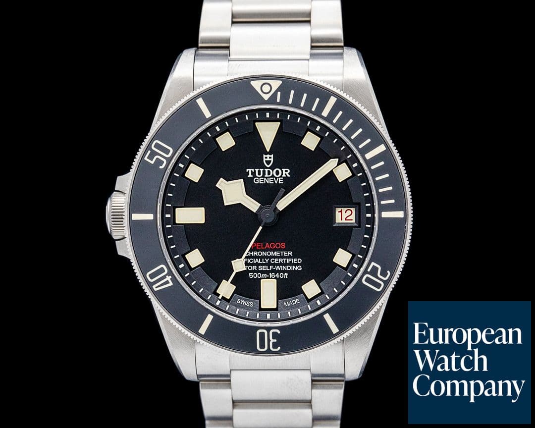 Image of Tudor 25610TNL Pelagos LHD Titanium Black Dial