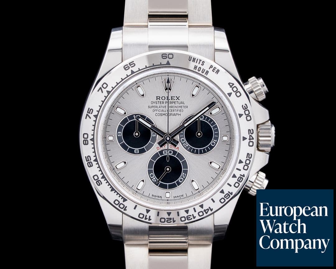 Image of Rolex 116509 Daytona 18K White Gold Silver Dial