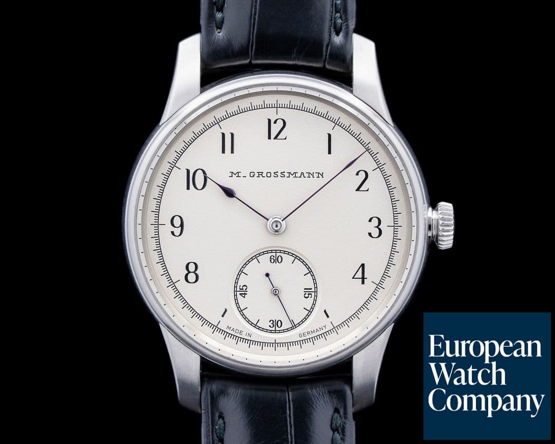 Image of Moritz Grossmann MG-003105 Benu 37 Japan Silver Dial LIMITED