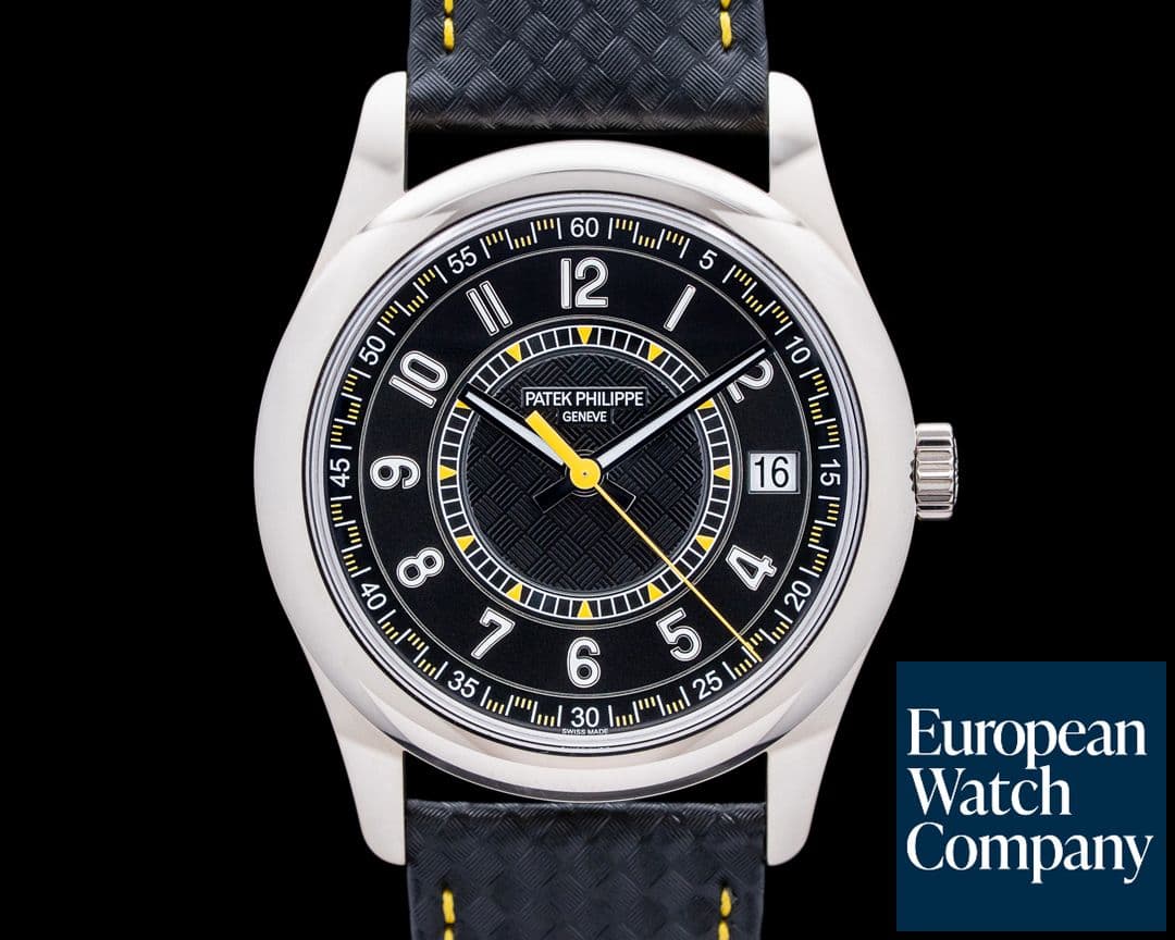 Image of Patek Philippe 6007G Calatrava 18K White Gold Ebony Black Dial 2025