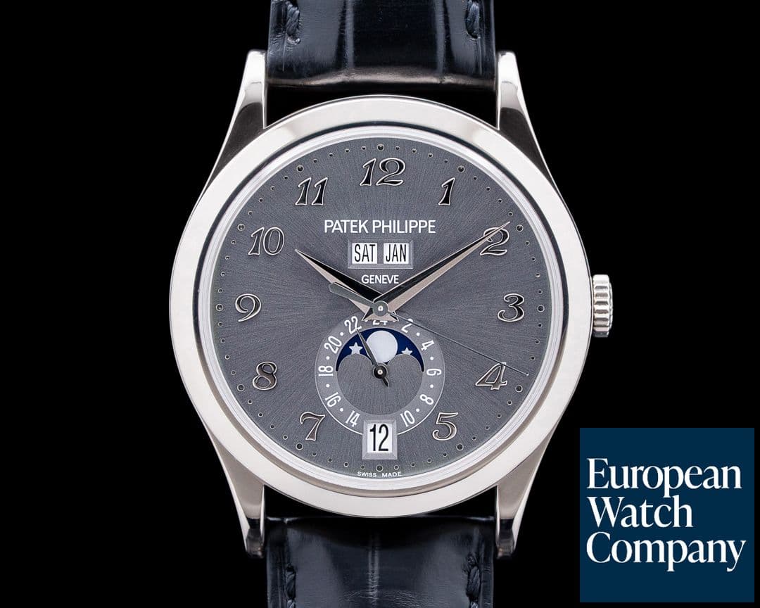 Image of Patek Philippe 5396G Complications Annual Calendar 18K WG Gray Arabic Dial
