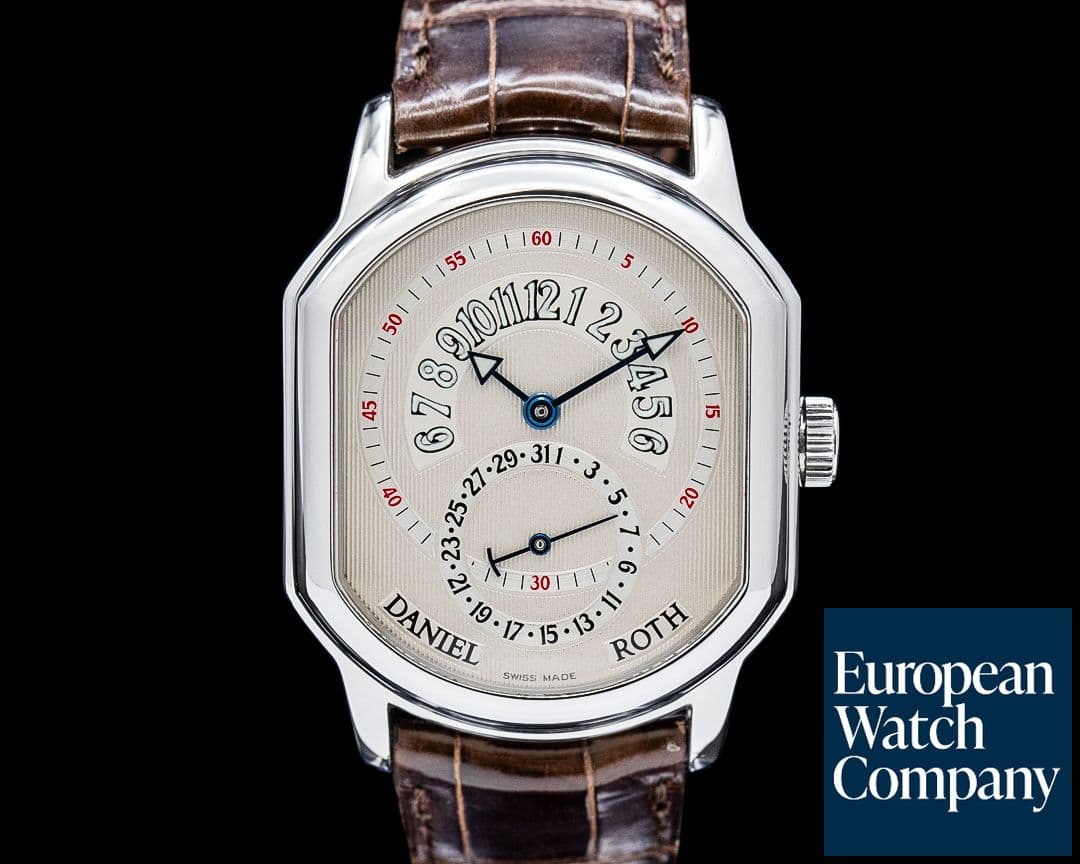 Image of Daniel Roth 807.L.10 Premier Retrograde SS Silver Dial