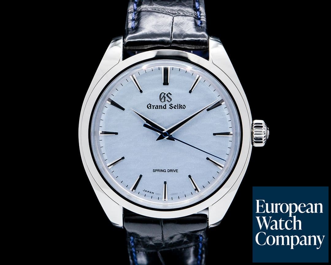 Image of Grand Seiko SBGY007G Elegance Spring Drive "Omiwatari" SS Blue Dial