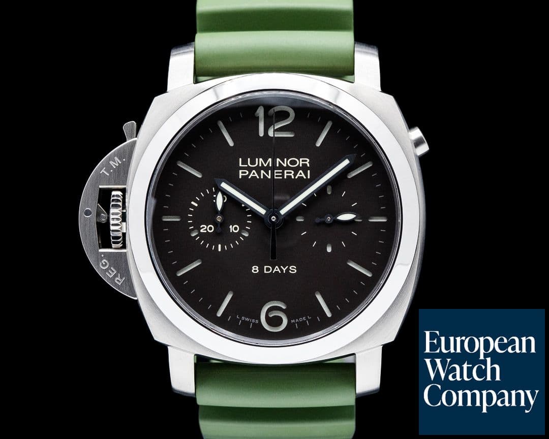 Image of Panerai PAM00345 Luminor 1950 Chrono Monopulsante Destro Titanium LIMITED