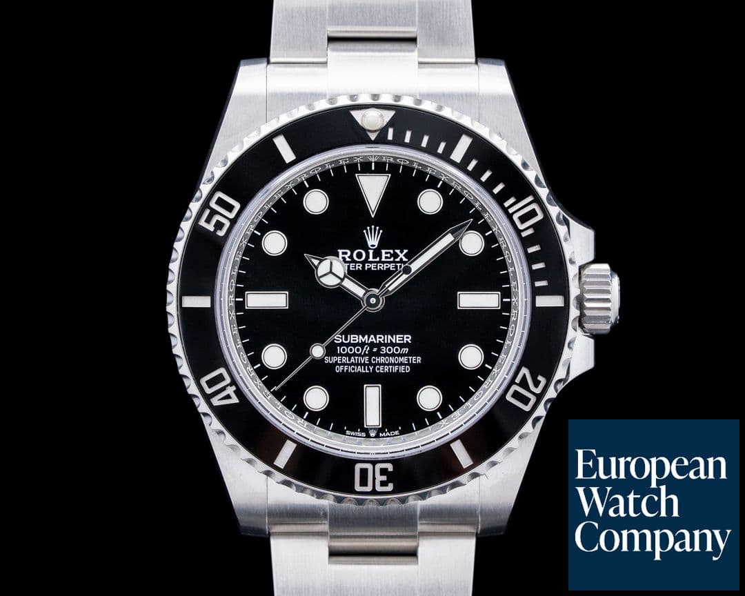 Image of Rolex 124060 Submariner No Date 41MM SS Black Dial
