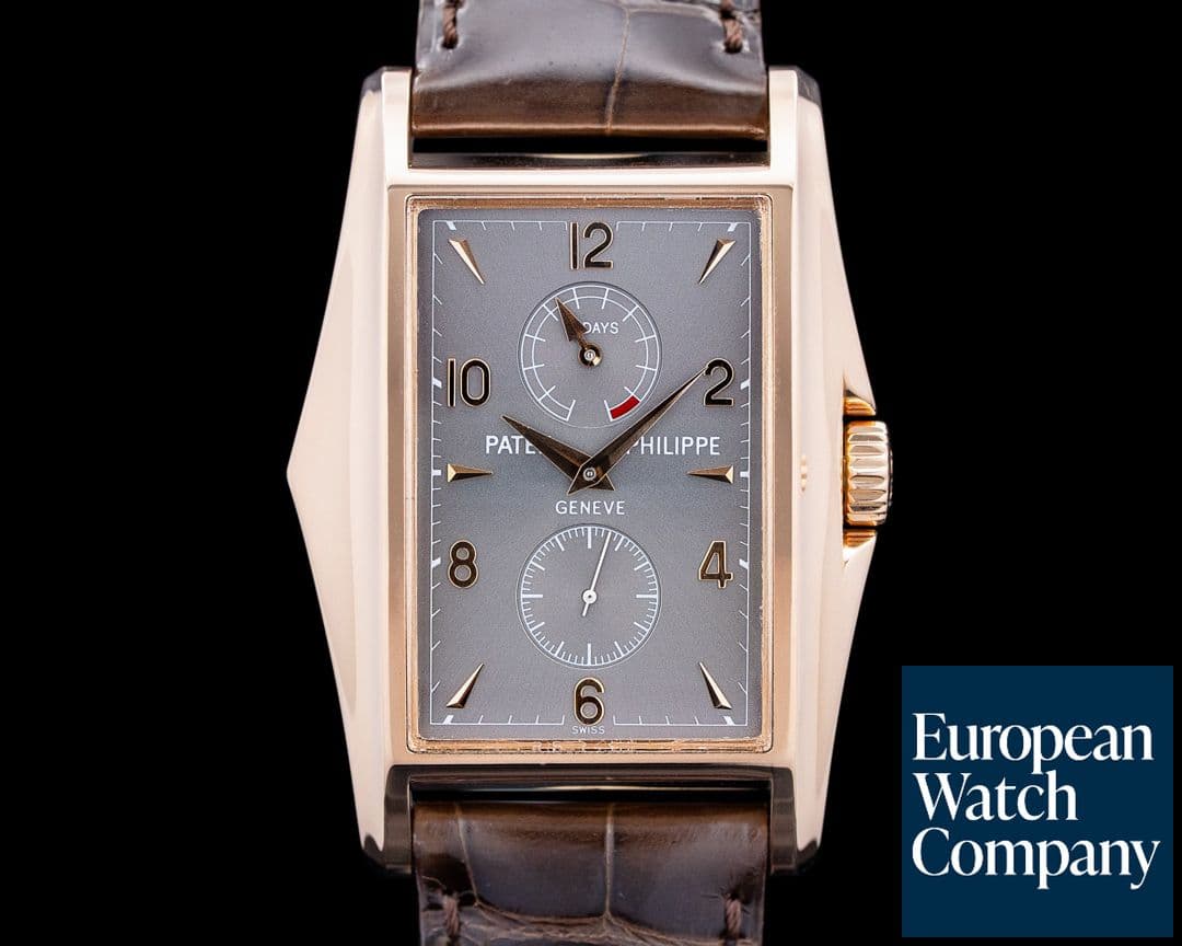 Image of Patek Philippe 5100R Gondolo 10 Day 18K Rose Gold Gray Dial