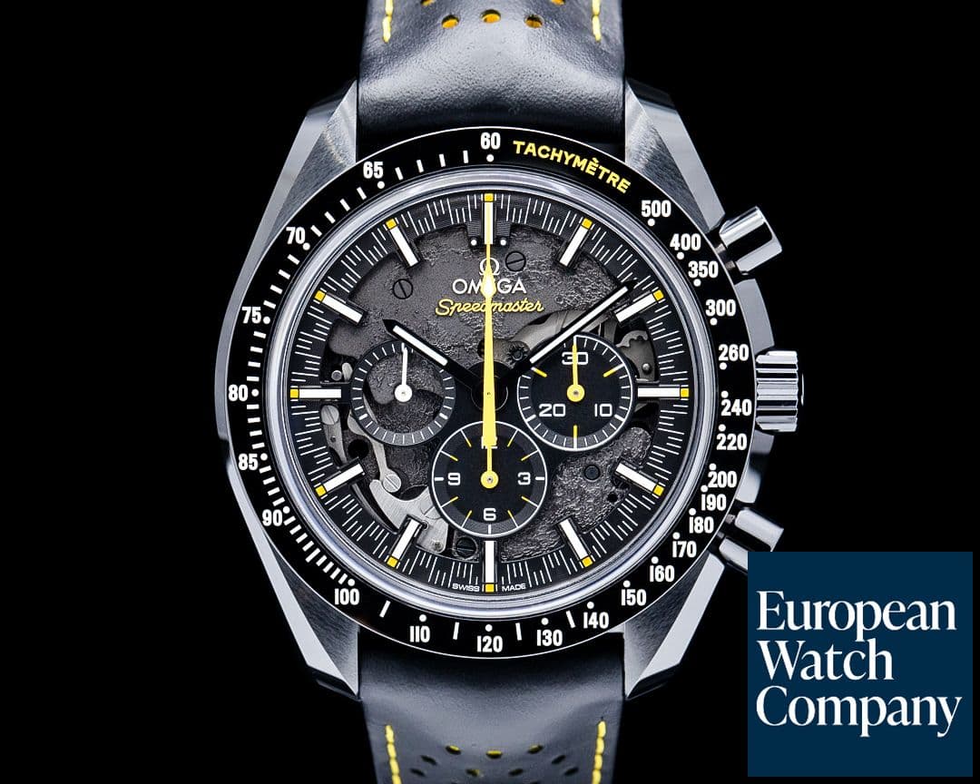 Image of Omega Speedmaster "Dark Side of the Moon" Black Ceramic Black Dial