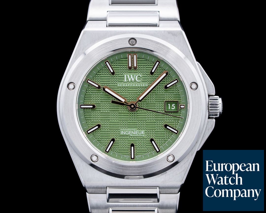 Image of IWC IW328908 Ingenieur Automatic SS Green Dial LIMITED