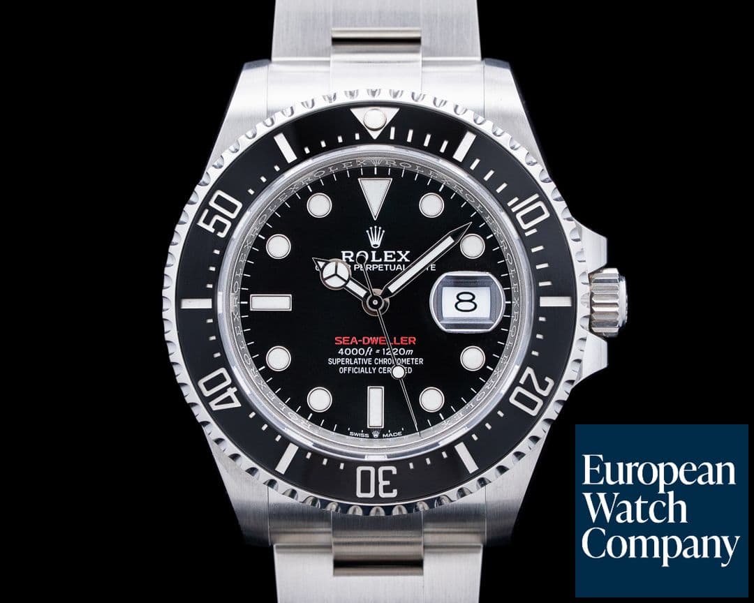 Image of Rolex 126600 Sea-Dweller SS Black Dial