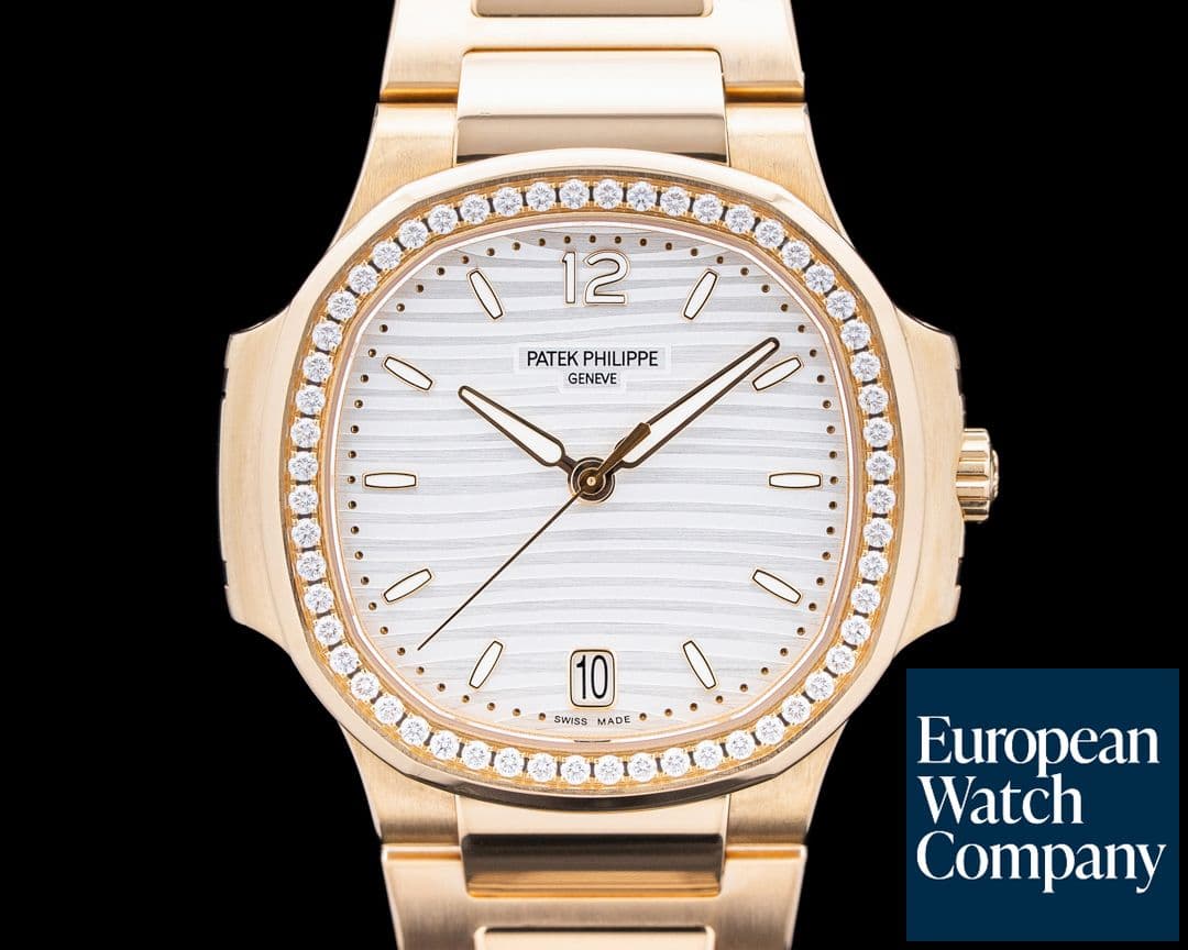 Image of Patek Philippe 7118/1200R Nautilus 18K Rose Gold Silver Dial