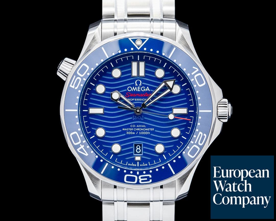 Image of Omega Seamaster Diver 300M 42MM SS Blue Dial