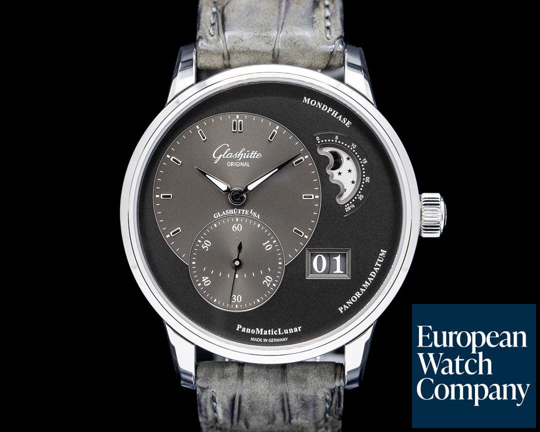 Image of Glashutte Original PanoMaticLunar SS Gray Dial