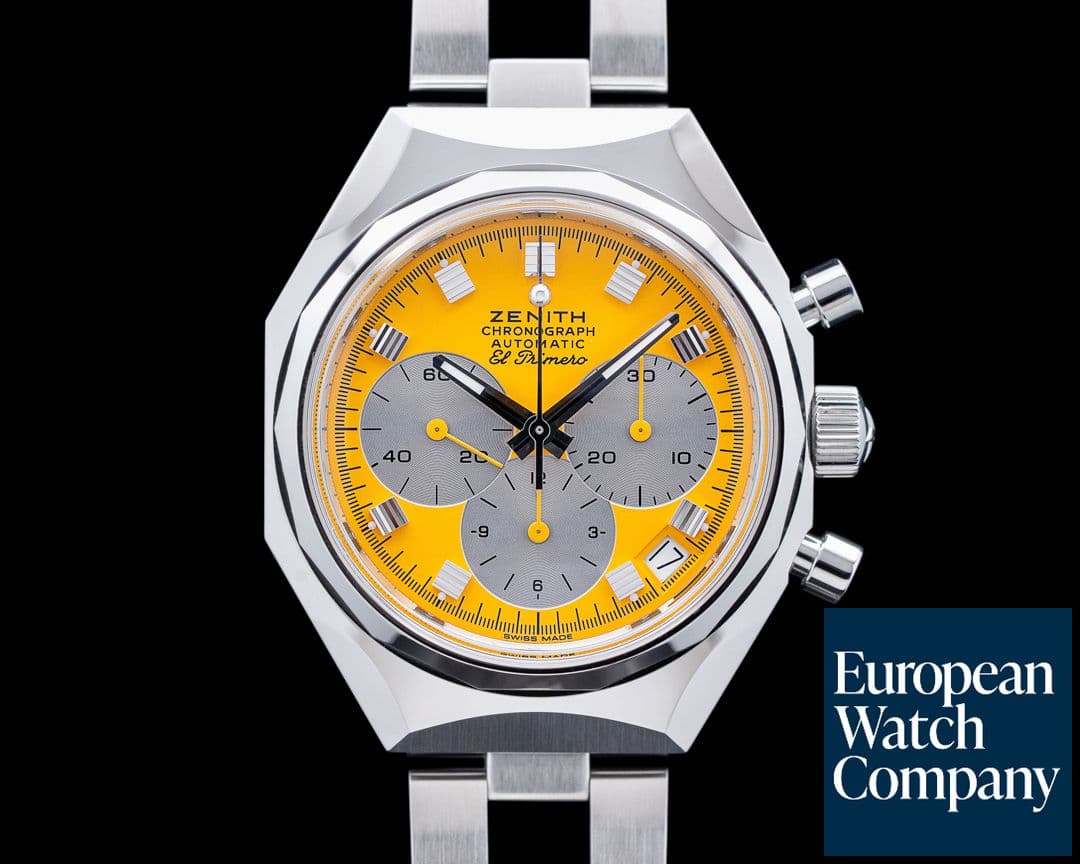 Image of Zenith Defy Chronograph USM SS Golden Yellow Dial 2025 LIMITED