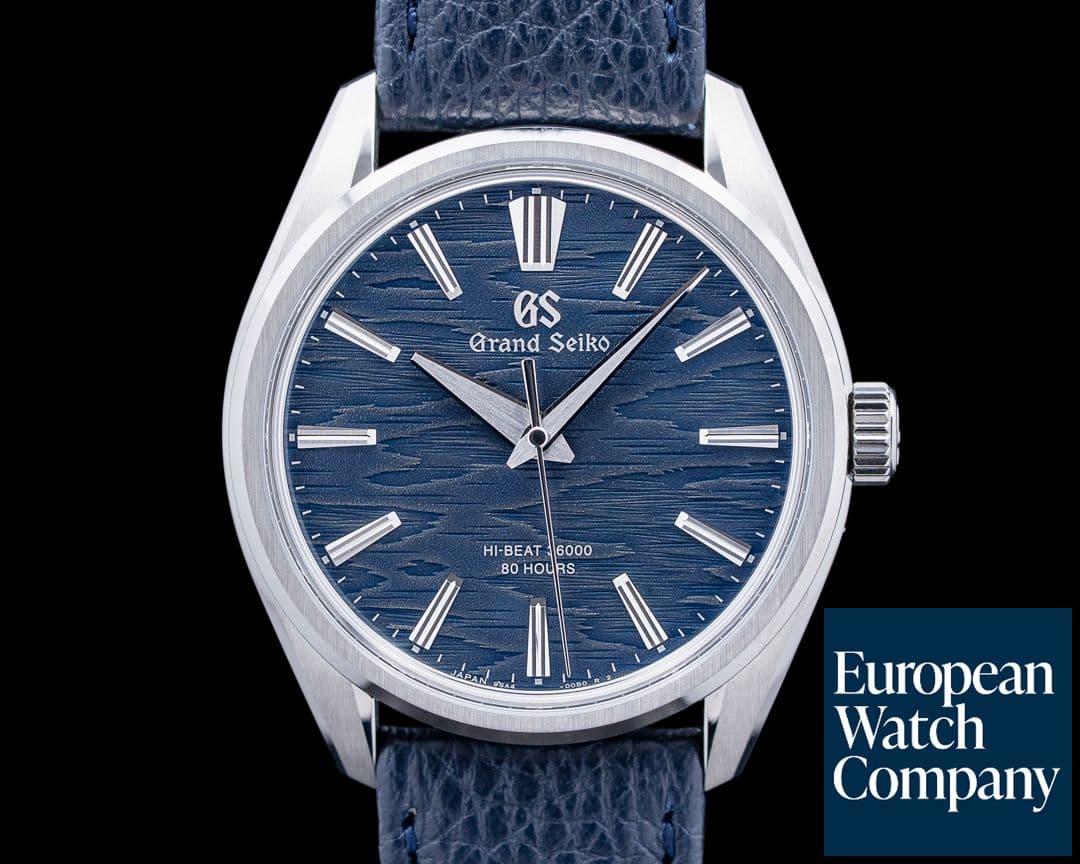 Image of Grand Seiko SLGW007 Evolution 9 Collection Hi-Beat SS Blue "Moonlit Birch" Dial 2025