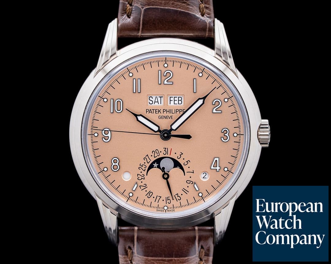 Image of Patek Philippe 5320G Grand Complications Perpetual Calendar 18K White Gold Salmon Dial