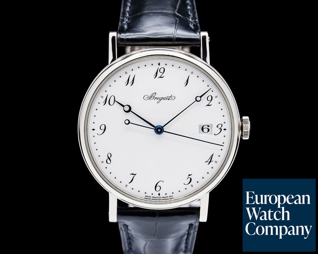Image of Breguet 5177BB Classique Automatic 18K White Gold Enamel Dial