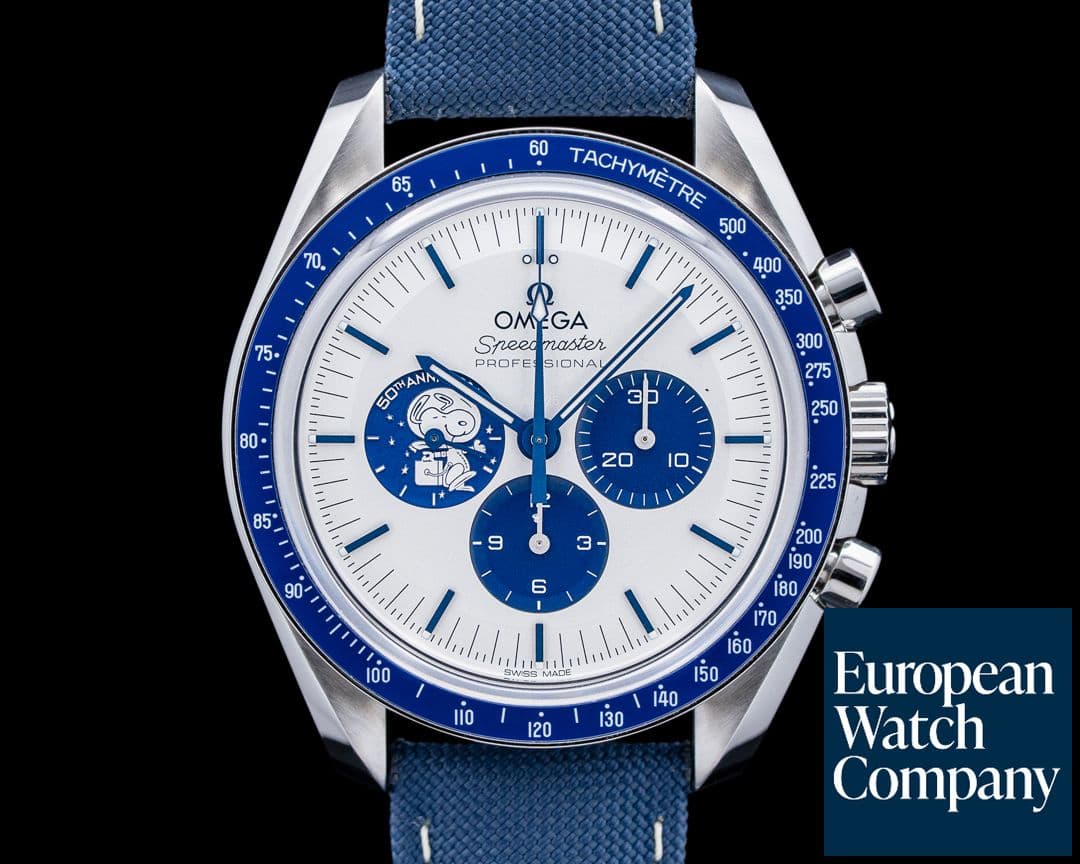 Image of Omega Speedmaster Professional Silver Snoopy Award SS Silver Dial