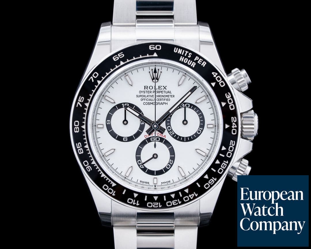 Image of Rolex 126500LN Daytona SS "Panda" White Dial 2025 UNWORN