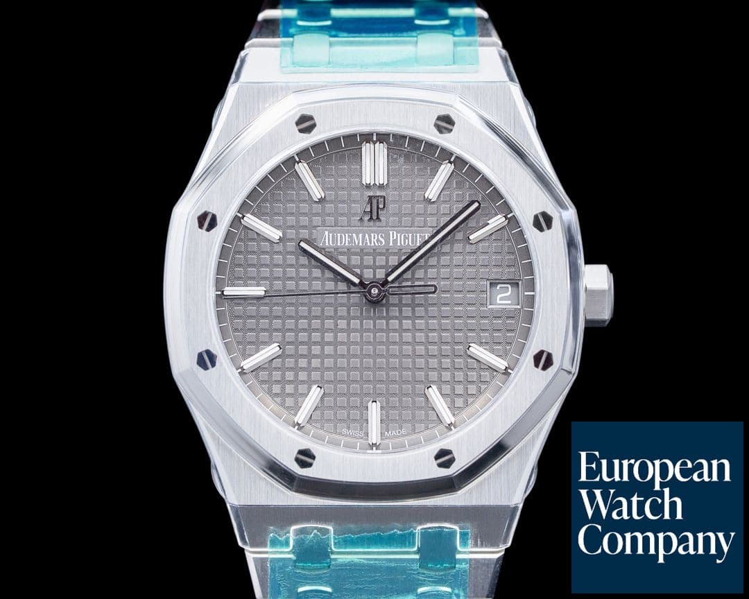 Image of Audemars Piguet 15500ST Royal Oak SS Gray Dial UNWORN