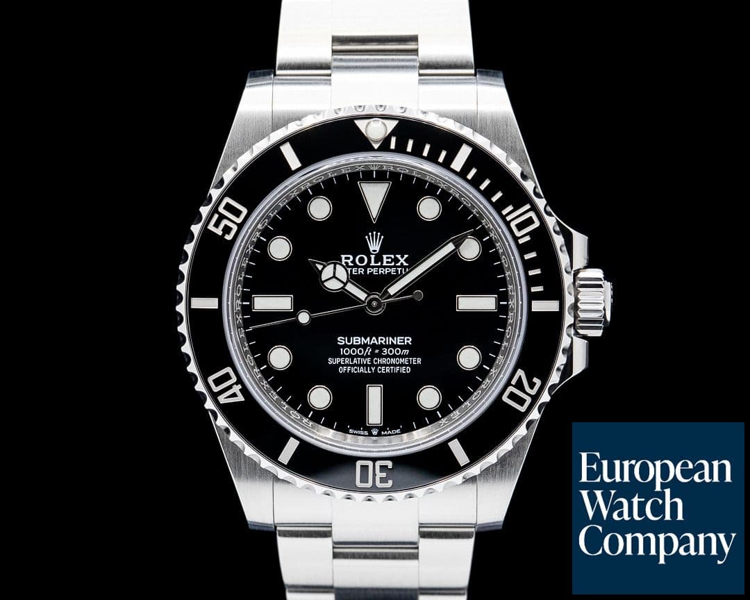 Image of Rolex 124060 Submariner No Date 41MM SS Black Dial