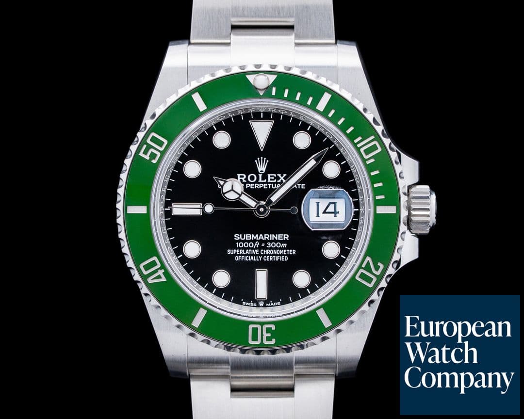 Image of Rolex 126610LV Submariner "Starbucks" SS Black Dial 2025