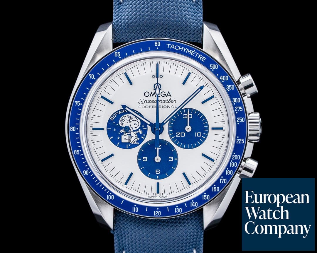 Image of Omega Speedmaster Professional Silver Snoopy Award SS Silver Dial