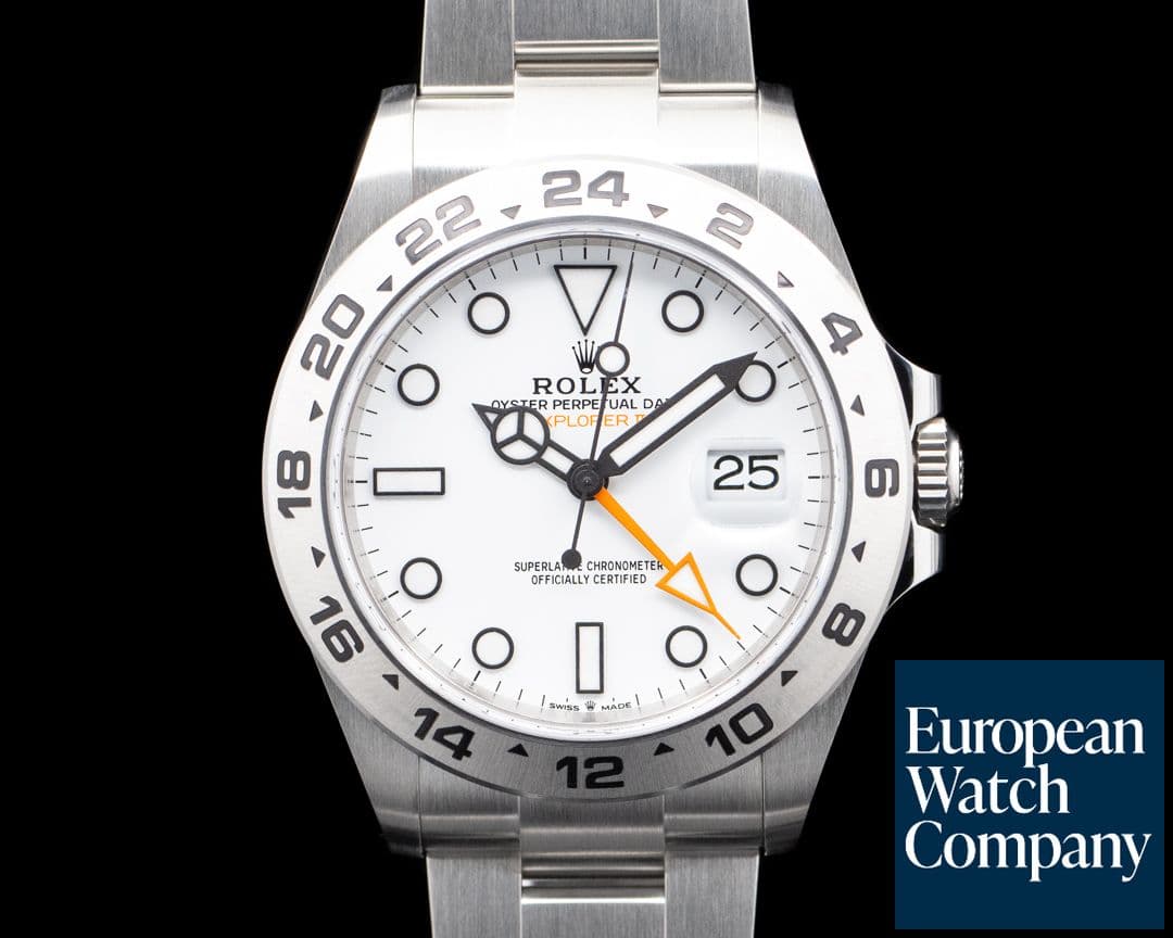 Image of Rolex 226570 Explorer II SS White Dial
