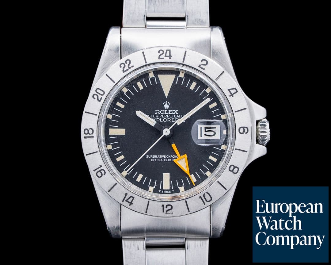 Image of Rolex 1655 Explorer II Straight Hand SS Black Dial Circa. 1972