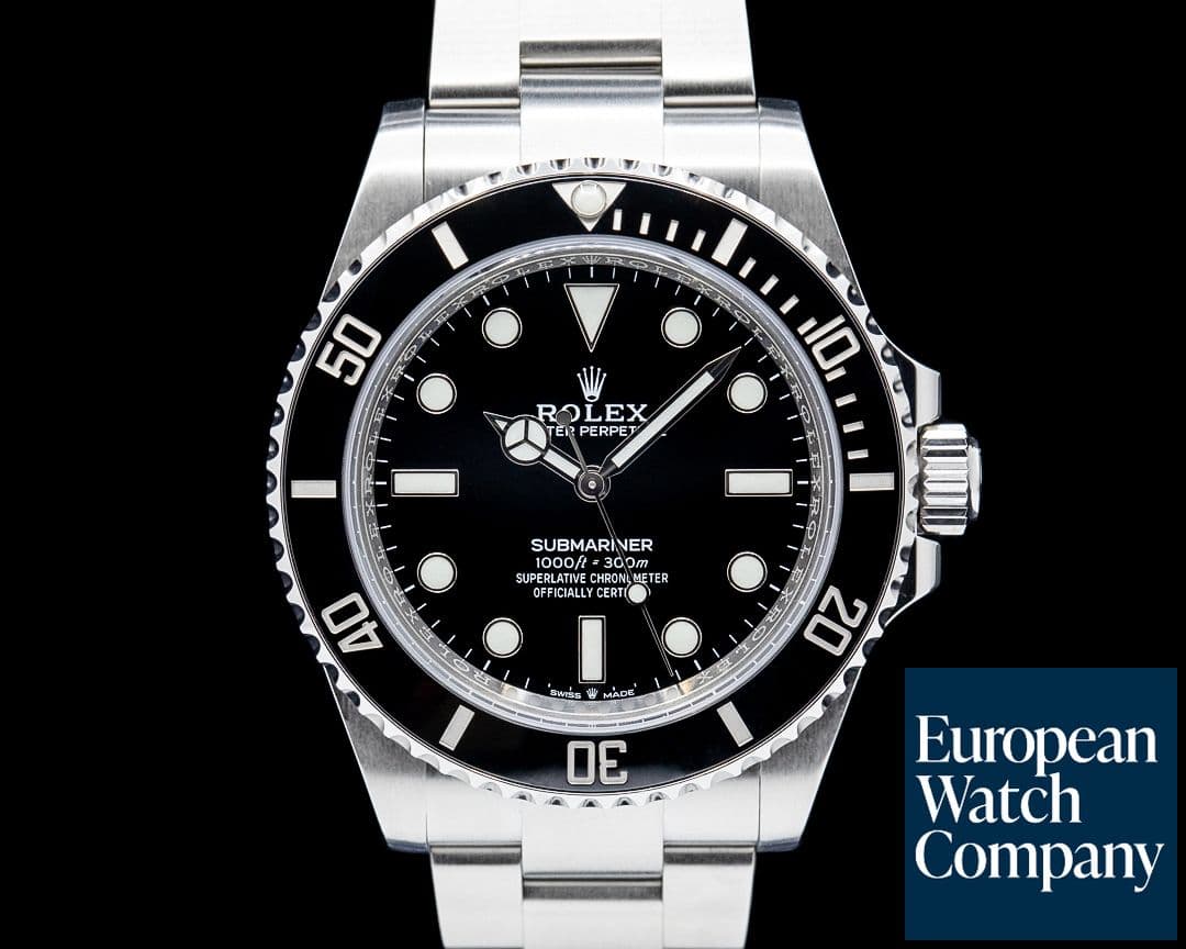 Image of Rolex 124060 Submariner No Date 41MM SS Black Dial