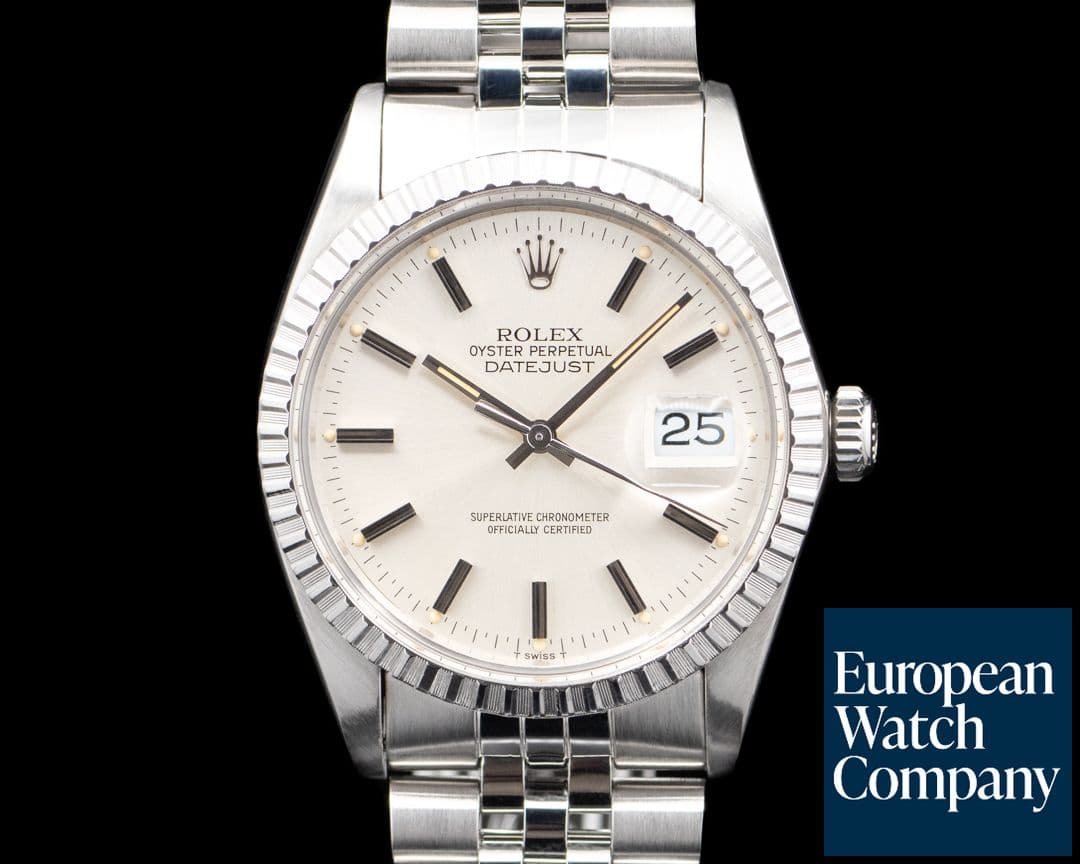 Image of Rolex 16030 Datejust SS Silver Dial Circa. 1983