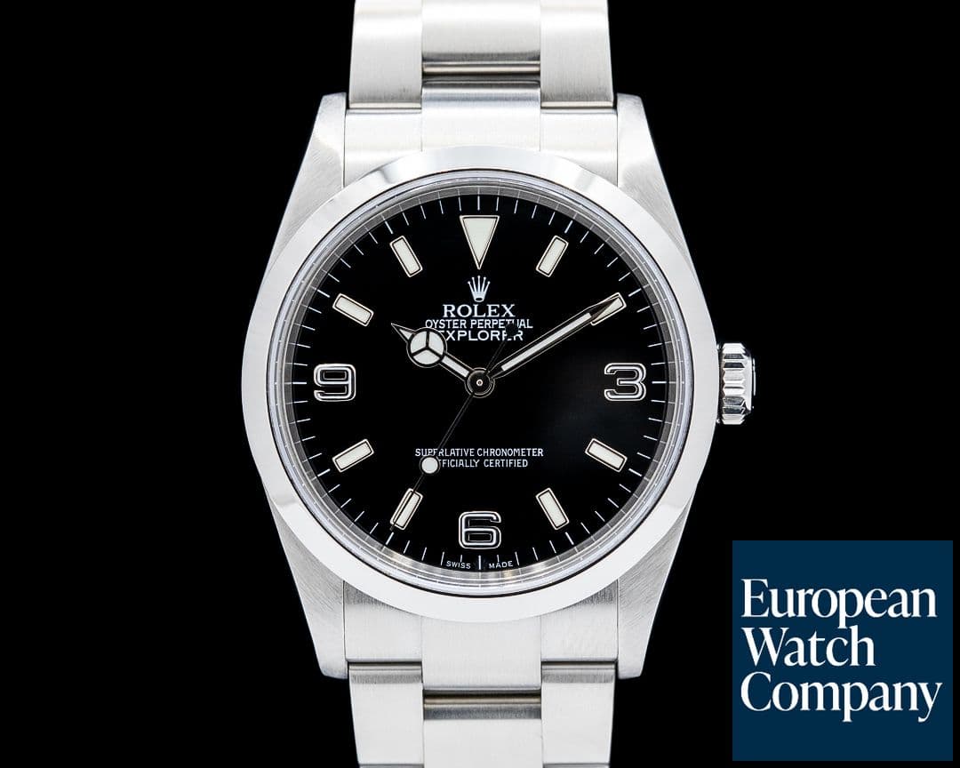 Image of Rolex 114270 Explorer SS Black Dial Circa 2005