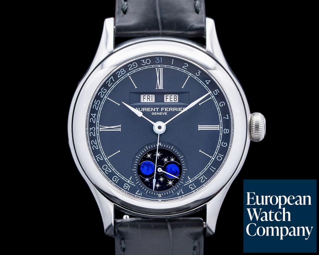 Image of Laurent Ferrier LCF039.AC.C1WC Classic Moon SS Blue Dial 2025